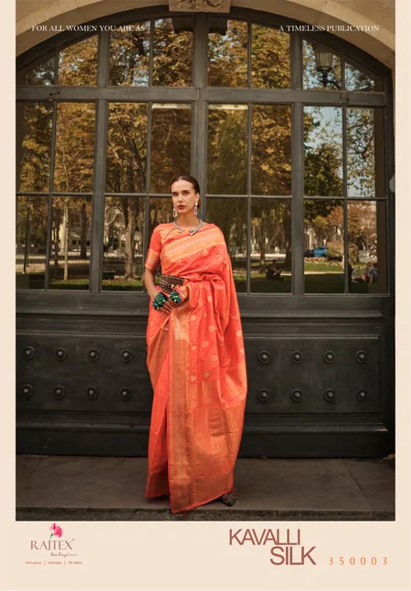 Kavalli Silk By Rajtex Soft Silk Handloom Weaving Saree Collection
